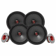Bass Habit Rebel SR165M med SR25T, SPL-paket medium Komponenter för ljudsystem: fyra högtalare och två diskantelement.