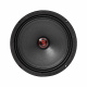 Bass Habit Rebel SR165M med SR25T, SPL-paket medium En svart högtalare med en röd logotyp i mitten.
