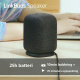 Sony LinkBuds Speaker trådlös bärbar högtalare med Bluetooth, svart 2-PACK Trådlös högtalare med svart tyg, lång batteritid och laddning via USB.