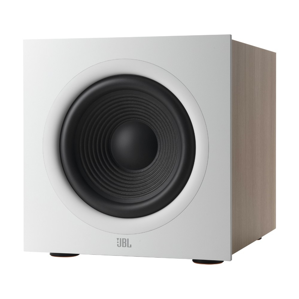 2-pack JBL Stage 200P aktiv 10 tum subwoofer, vit