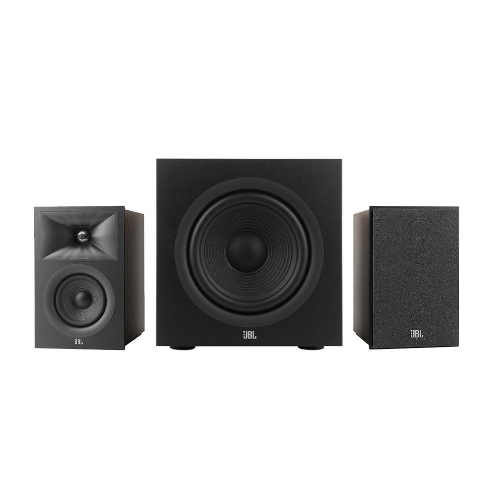 JBL Stage 240B med 200P, 2.1 högtalarpaket svart