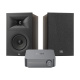 JBL Stage 250B 2.0 stereopaket med WiiM Amp Pro, svart JBL Stage 250B 2.0 stereopaket med WiiM Amp Pro, svart