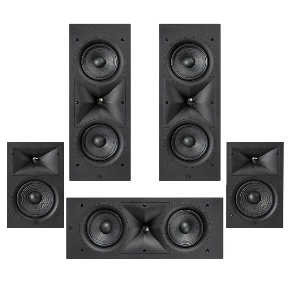 JBL Stage 250W 5.0 högtalarpaket för inbyggnad