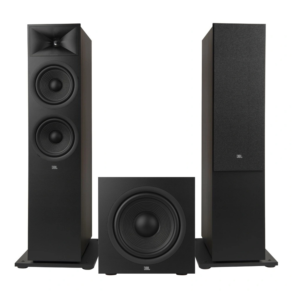 JBL Stage 280F med 220P, 2.1 högtalarpaket svart