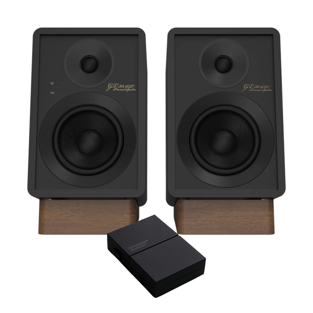 Onkyo GX-30ARC i svart med Atonemo Streamplayer