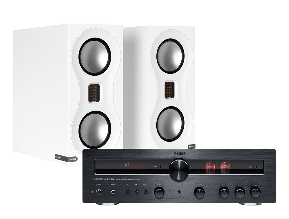 Magnat MR780 & Monitor Audio Studio vita, stereopaket