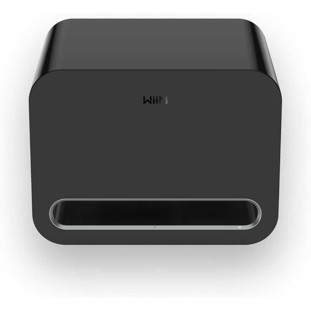 2-pack WiiM Sub Pro kompakt trådlös subwoofer, svart