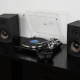 Dayton Audio TT-1BTB med Klipsch R-50PM, vinylpaket Dayton Audio TT-1BTB med Klipsch R-50PM, vinylpaket