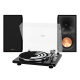 Dayton Audio TT-1BTB med Klipsch R-50PM, vinylpaket Dayton Audio TT-1BTB med Klipsch R-50PM, vinylpaket