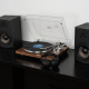 Dayton Audio TT-1BTW med Onkyo GX-30ARC, vinylpaket Dayton Audio TT-1BTW med Onkyo GX-30ARC, vinylpaket