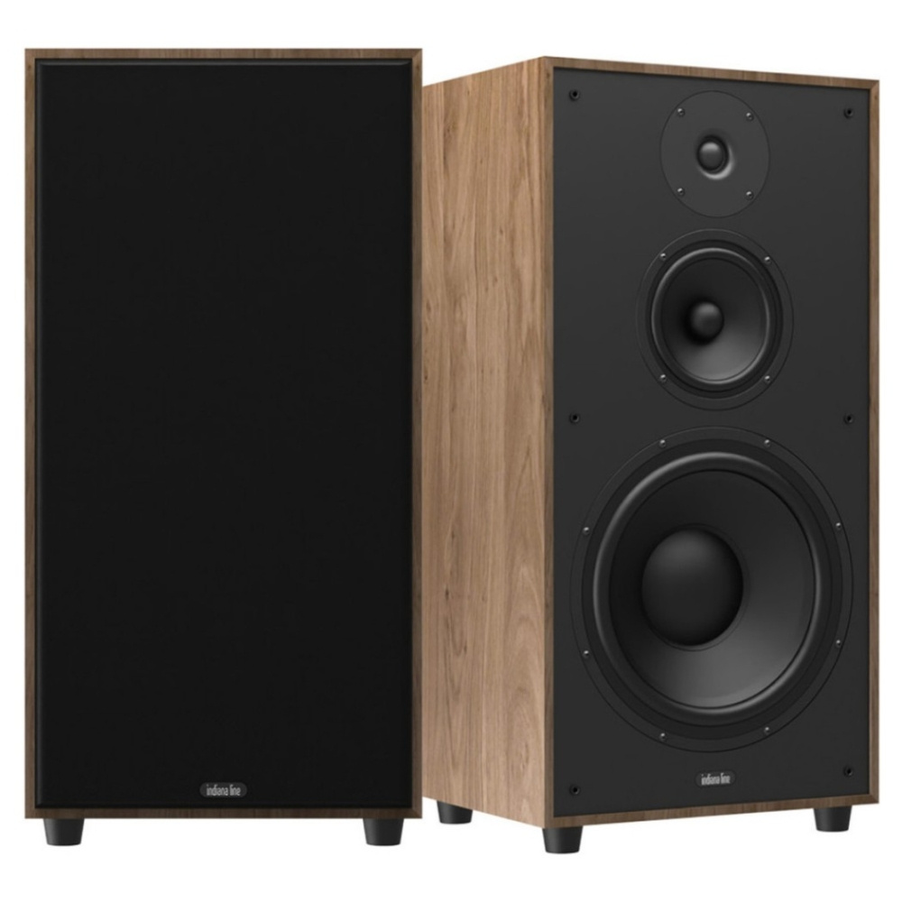 Yamaha A-S501 II med Indiana Line Utah 5, 2.0 stereopaket i valnöt