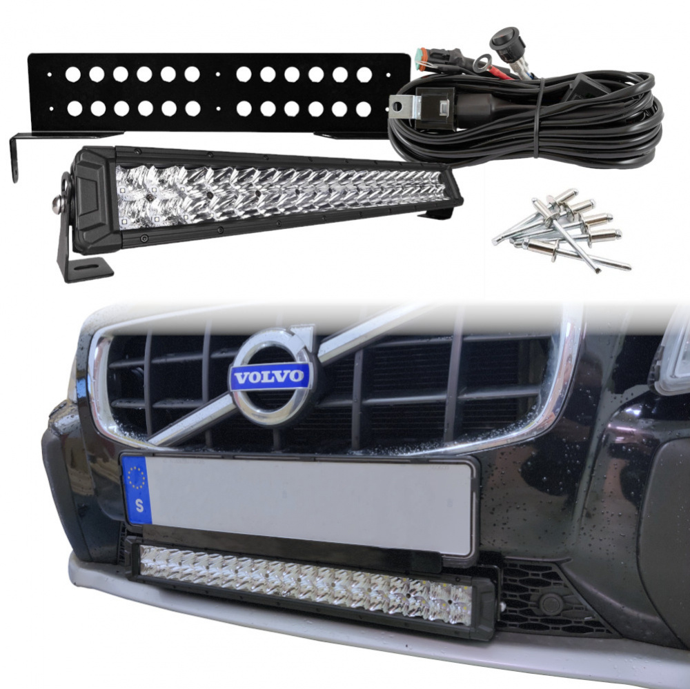 LED-ljusramp med monteringskit för Volvo V70/XC70/S80 2008-2016.