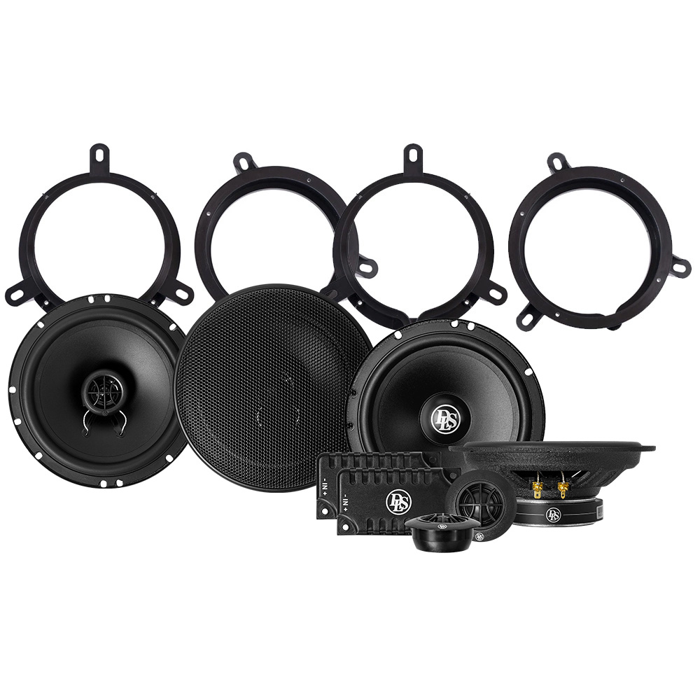 Högtalarpaket med element och monteringsring för DLS 6.5\