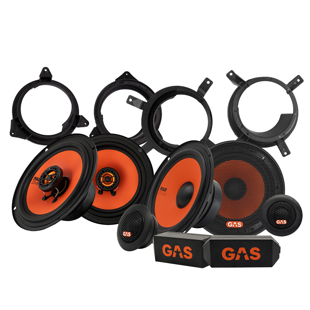 Högtalarpaket för Volvo 2000-2007 med allt installationsmaterial.