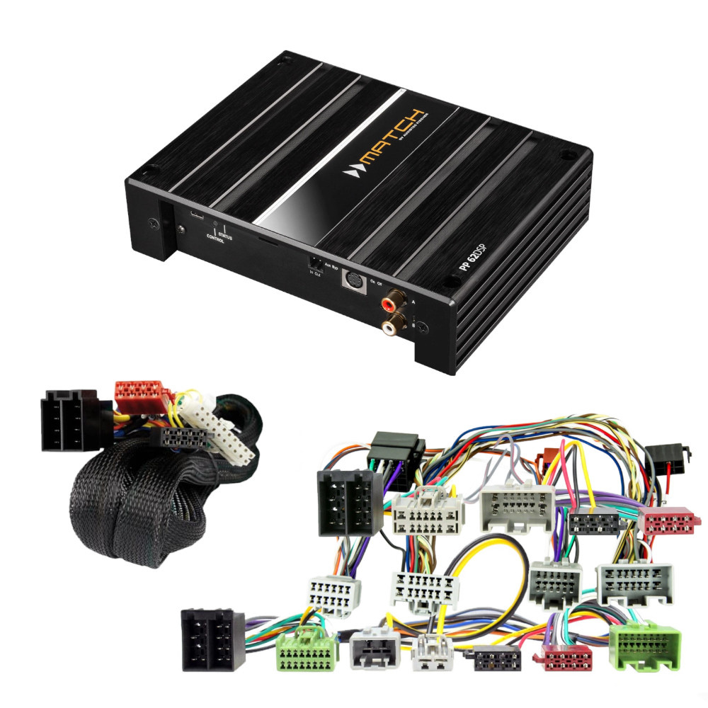 Ljuduppgraderingsmodul med kablage för Volvo 2004-2017.