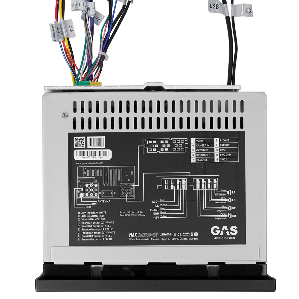 Installationspaket Volvo 1996-2000 & GAS MAX MV240-BT