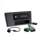 Installationspaket V70/XC70/S60 2000-2004 & GAS MAX M140-BTX Installationspaket för bilradio med anslutningskablar och kontakter.