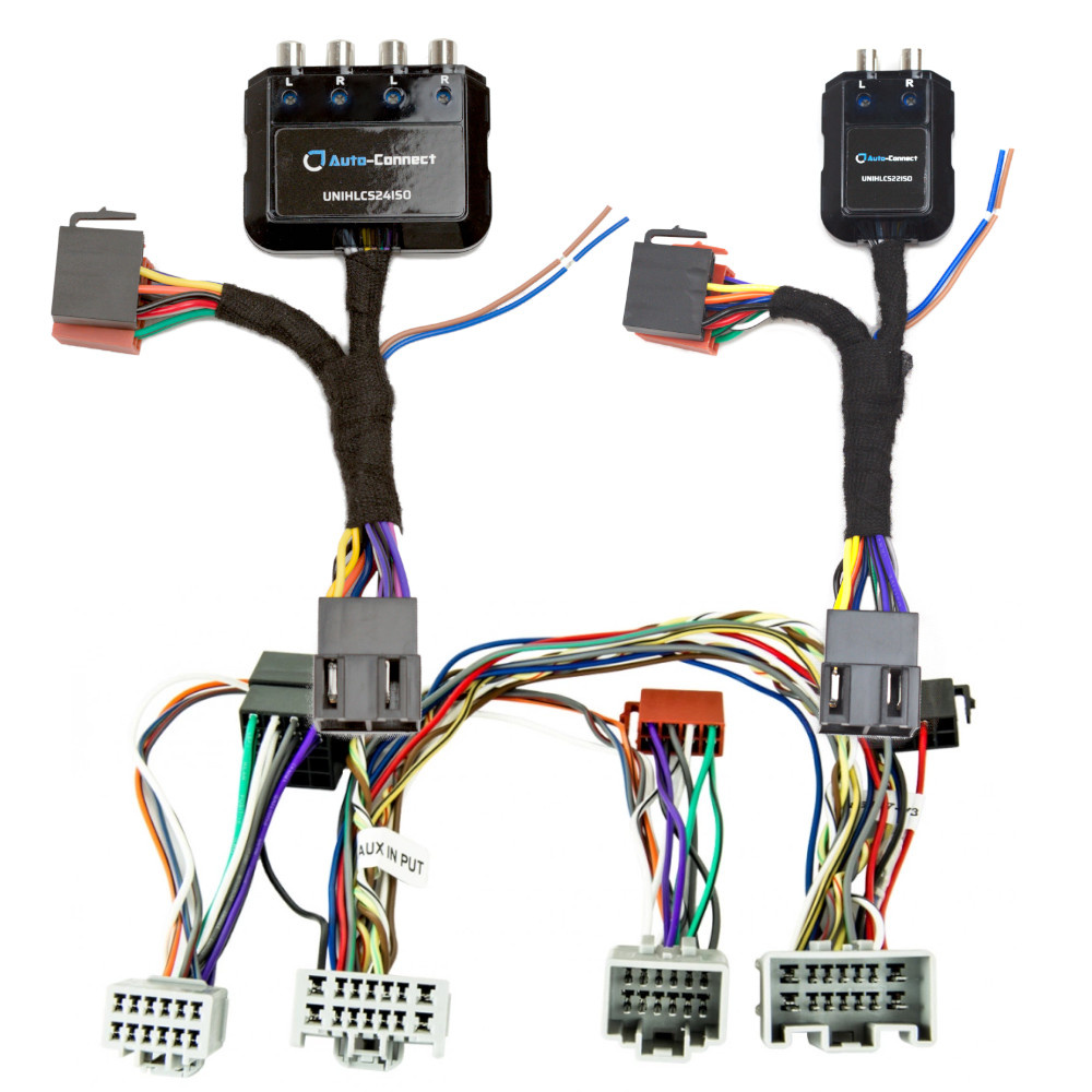 Hög-lågnivåomvandlare med kablar för Volvo 2007-2016.