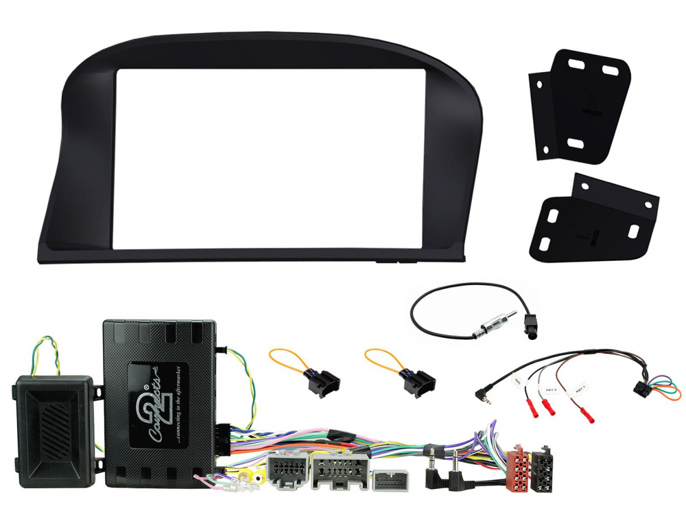 Installationspaket Volvo V70/XC70 2012-2016 & JVC KW-M785DBW, Performance