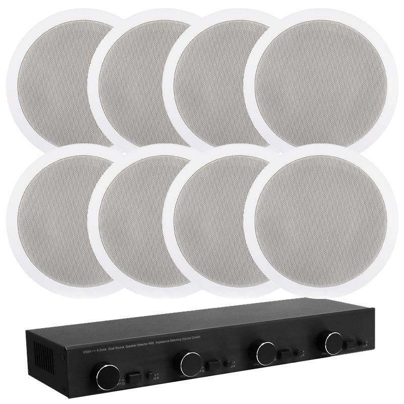 4par System One högtalare med högtalarväxeln VSS4