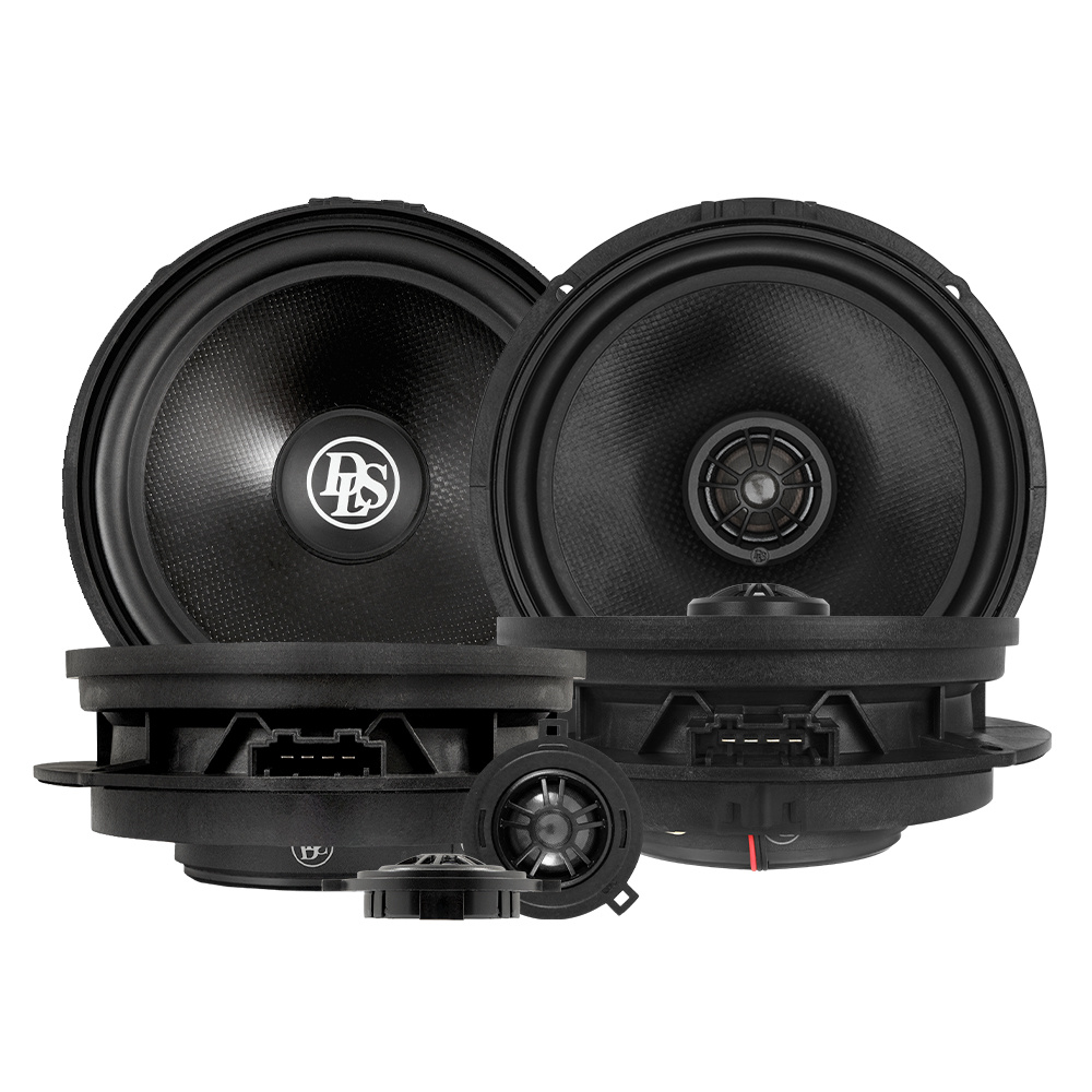 Högtalarpaket för VW, SEAT och Skoda med fram- och bakhögtalare.