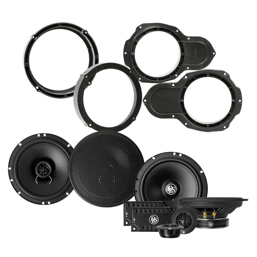 Högtalarpaket och monteringsramar för VW Passat B6/B7.