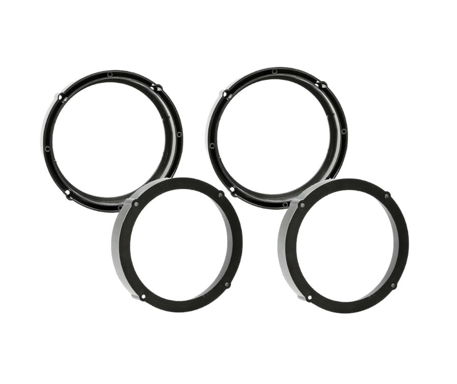 Adapterringar för högtalarbyte till VW/Skoda/Seat-fordon.