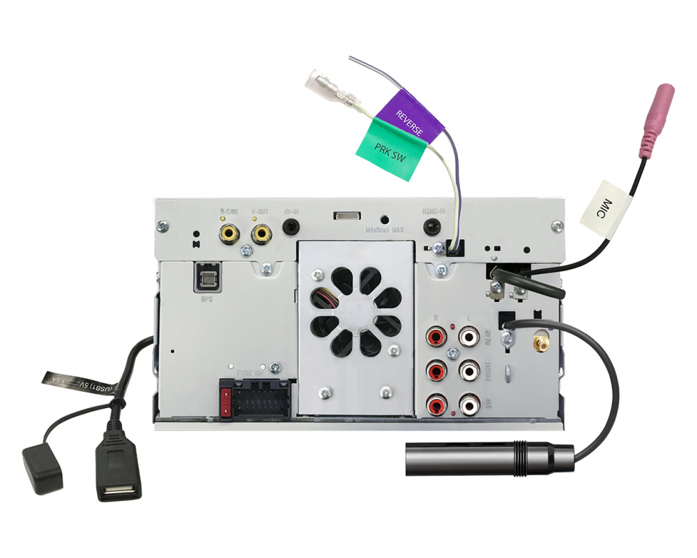 Installationskit Volkswagen 2-DIN & JVC KW-M785DBW