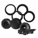 DLS 6.5\ Högtalare och monteringsringar för VW/Skoda/Seat 1997-2014.