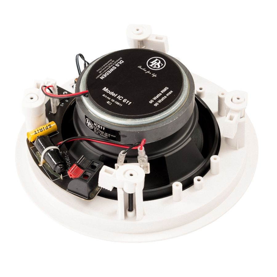 Dayton Audio WB40A med 2 par DLS IC611, multiroompaket