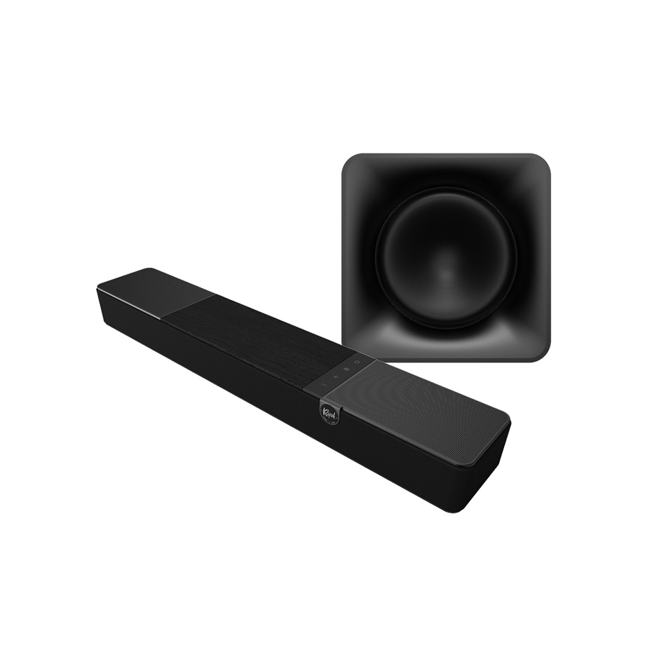 Klipsch Flexus Core 100 soundbar med subwoofer, svart