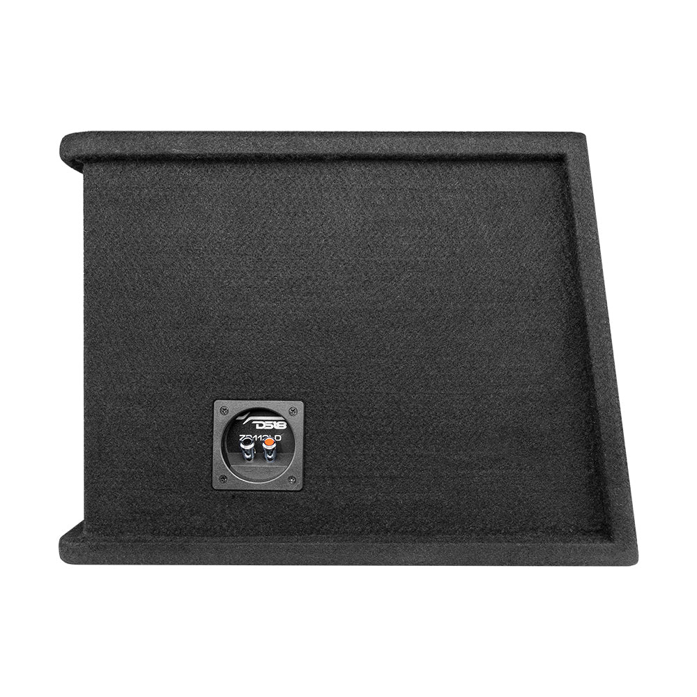 Baslåda med portad design, designad för subwooferinstallation.