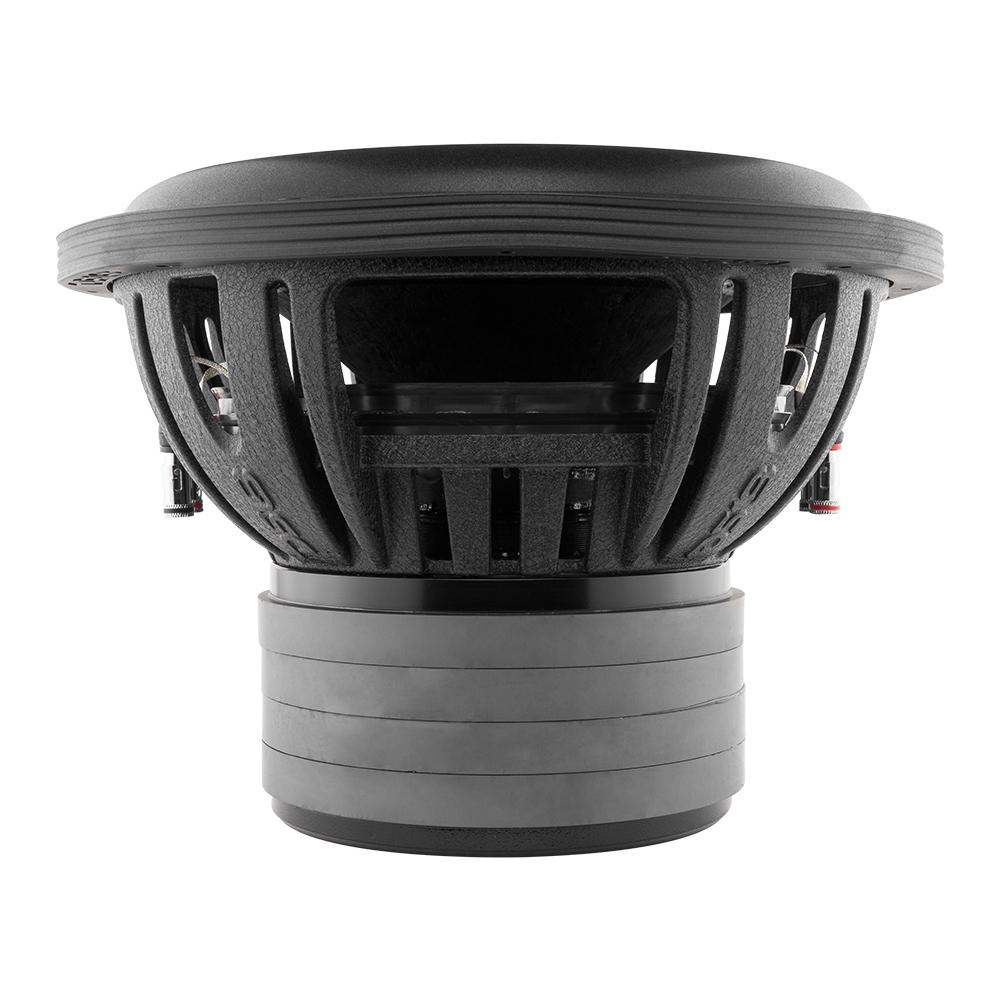 Baslåda med kraftig konstruktion, designad för hög ljudkvalitet och prestanda.