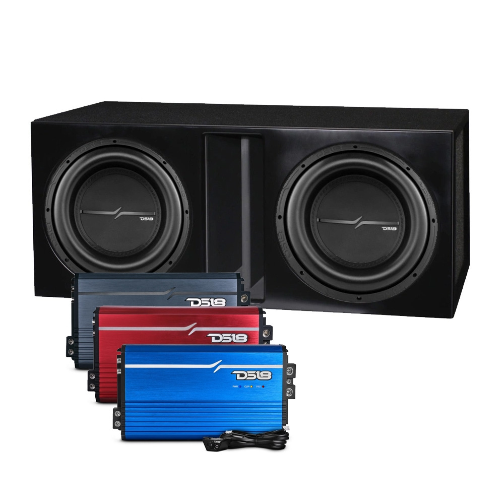 2-pack DS18 ZXI12.4D i låda med slutsteg, baspaket